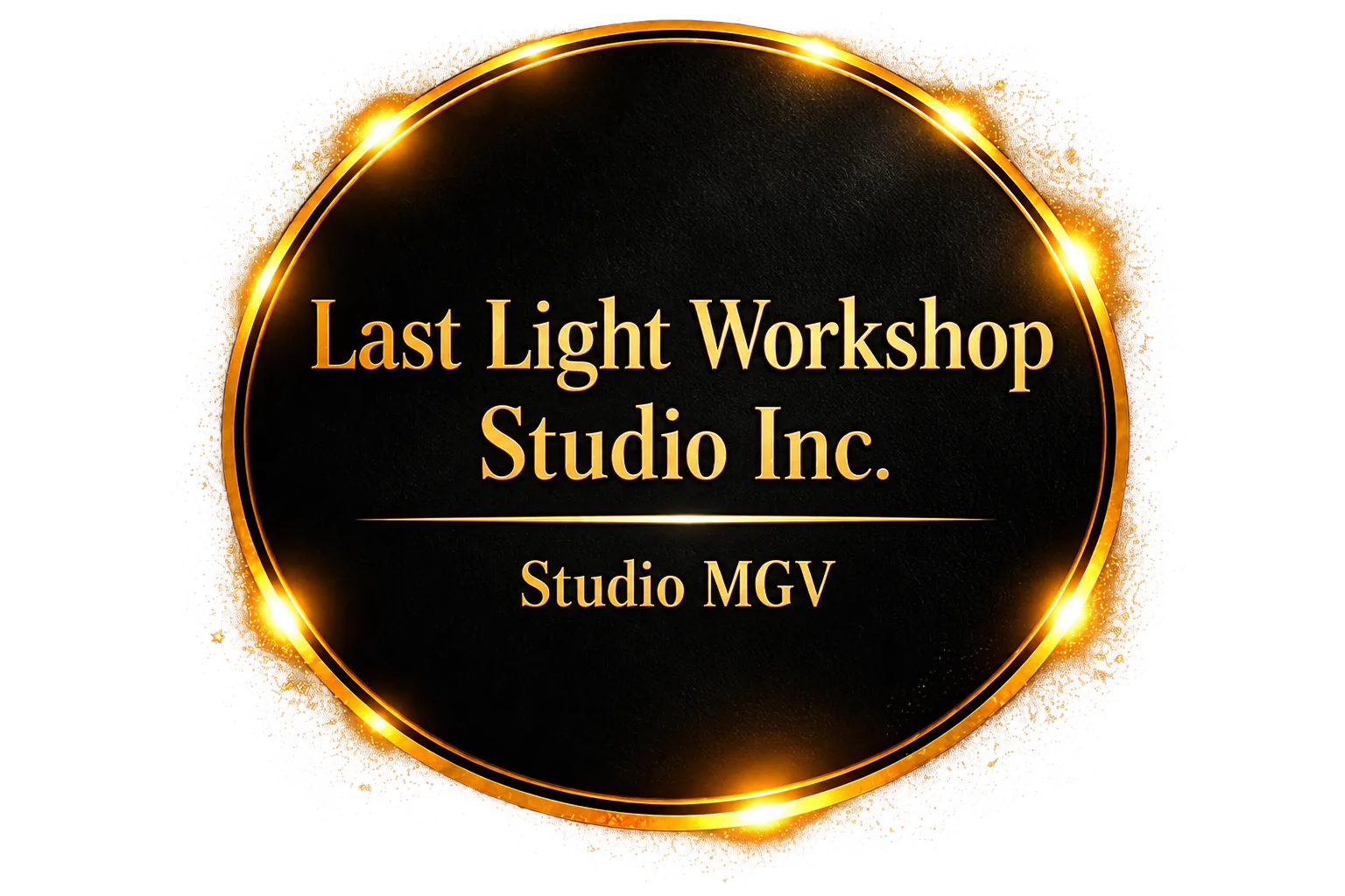 Transparent Studio Logo — Last Light Workshop Studio
